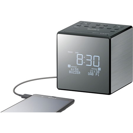 Sony DAB/DAB+ wekkerradio XDRC1DBP.CED
