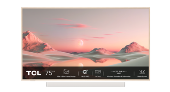 TCL 75A300 Pro Nxtvision Ultra HD 4K QLED-tv 75 inch 2024
