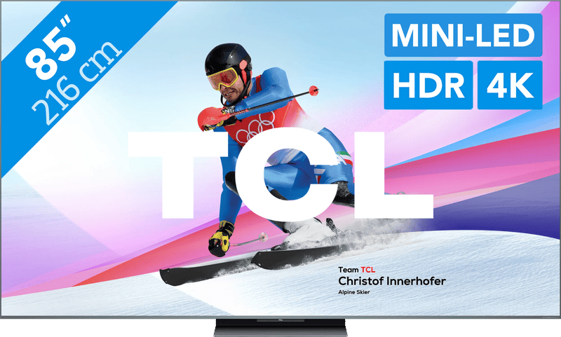 TCL 85C9K - 85 inch - 4K MiniLED - 2025
