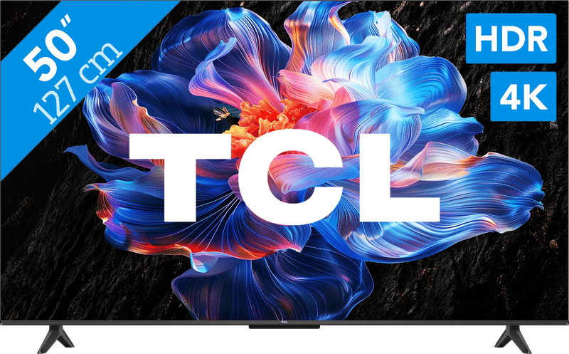 TCL 50P61K 50 inch 4K LED Smart TV (2025)