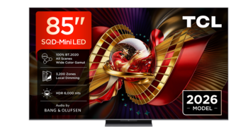 TCL 85C8L SQD Mini-LED Ultra HD 4K TV 85 inch