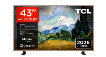 TCL 43A400 Pro 43 inch 4K QLED Smart TV 2026