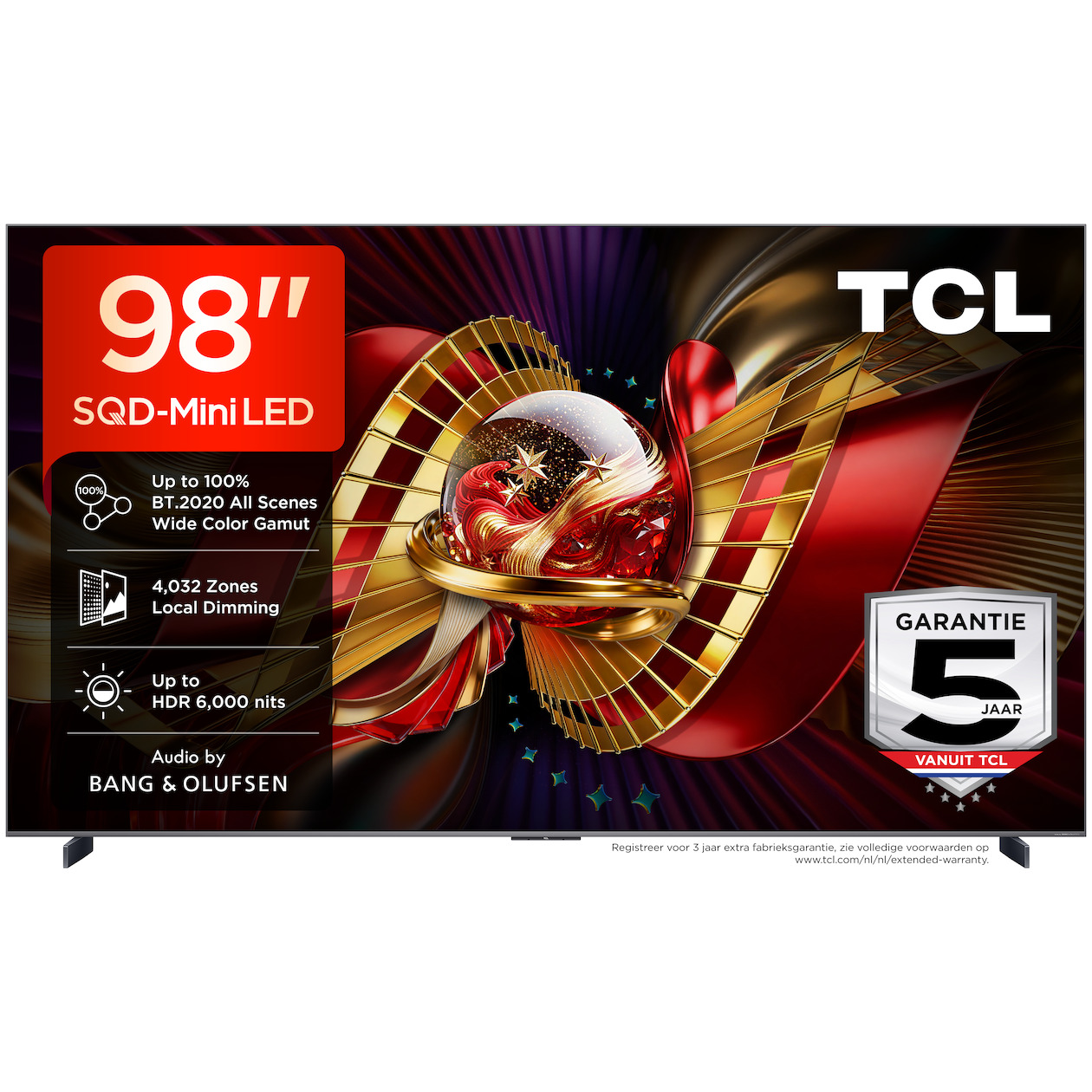 TCL 98C89L SQD Mini LED 4K TV