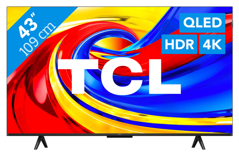 TCL 43P79L 43 inch 4K QLED Smart TV (2026)