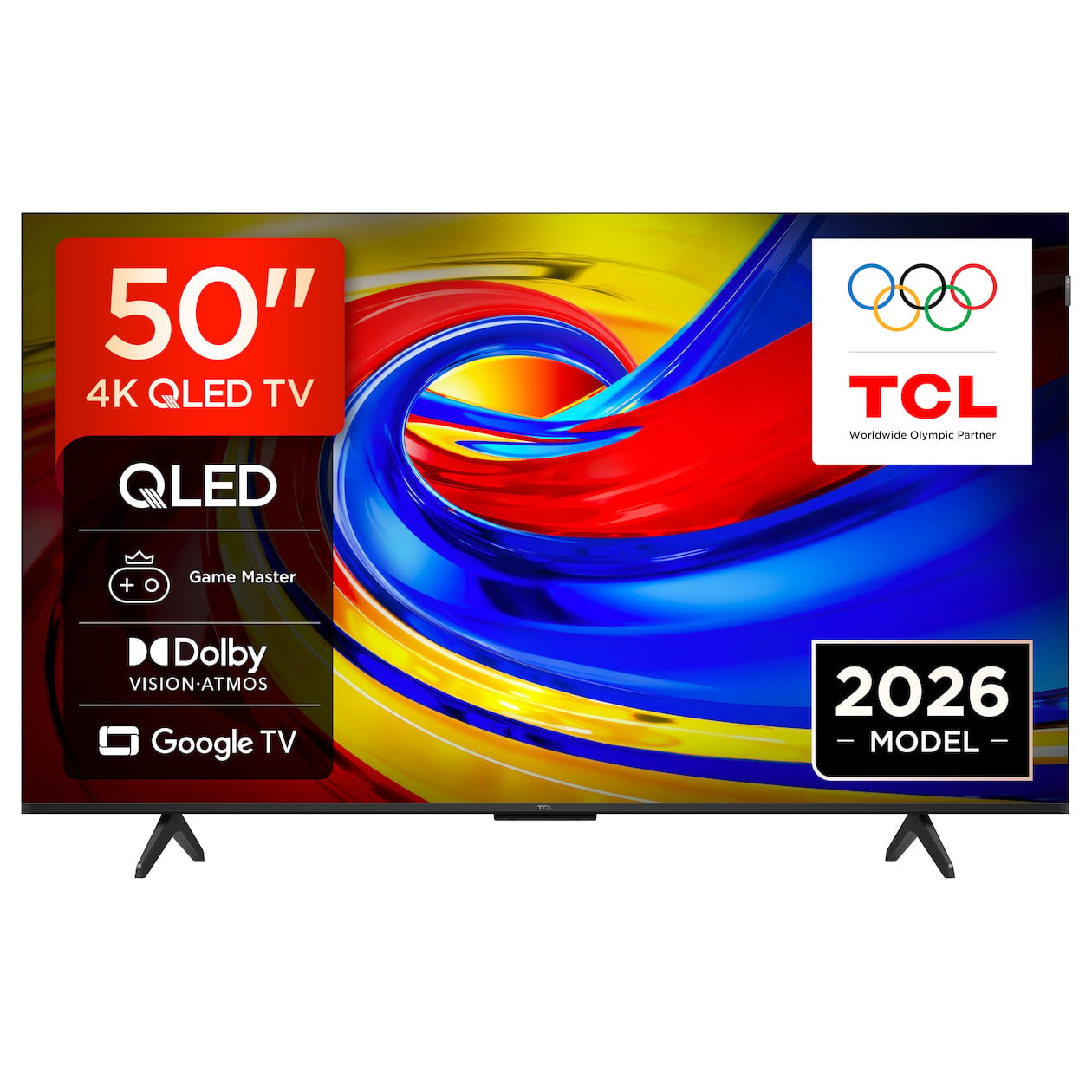 TCL 50QLED780L QLED 4K Google TV (2026)