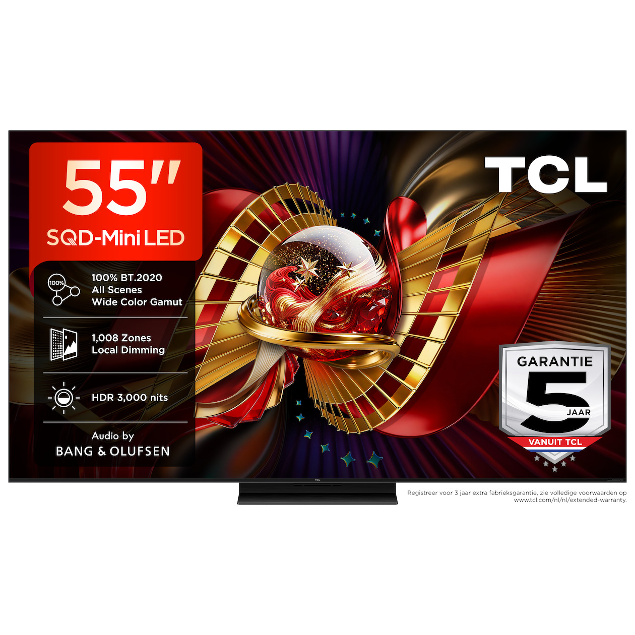TCL 55C89L 55 inch 4K SQD-MiniLED Smart TV (2026)