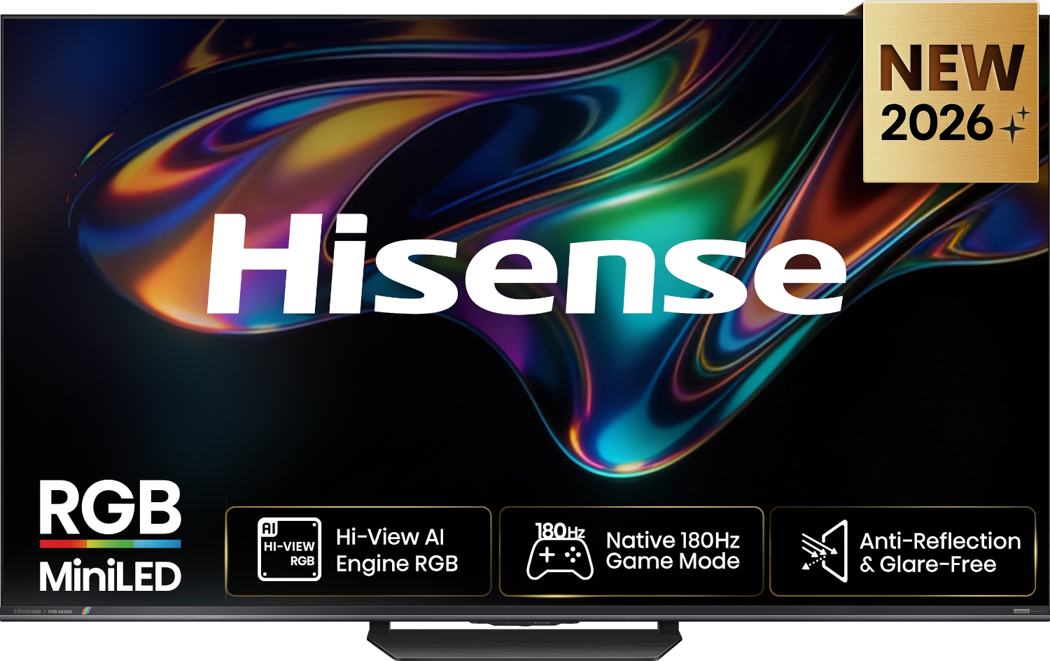 Hisense 65UR8S - 65 inch - RGB MiniLED - 2026