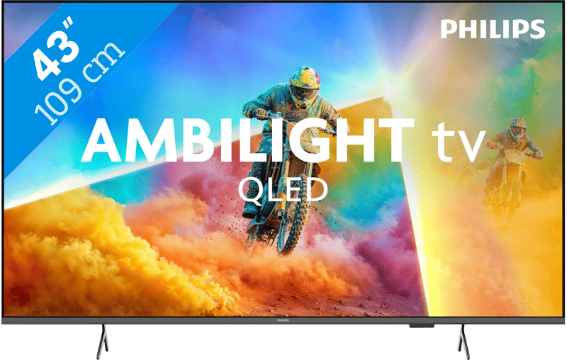 Philips Ambilight 43PQS8501/12 43 inch 4K QLED TV 2026