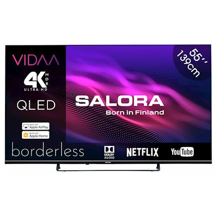Salora QLED55UV1 55 inch QLED Smart TV 4K Ultra HD