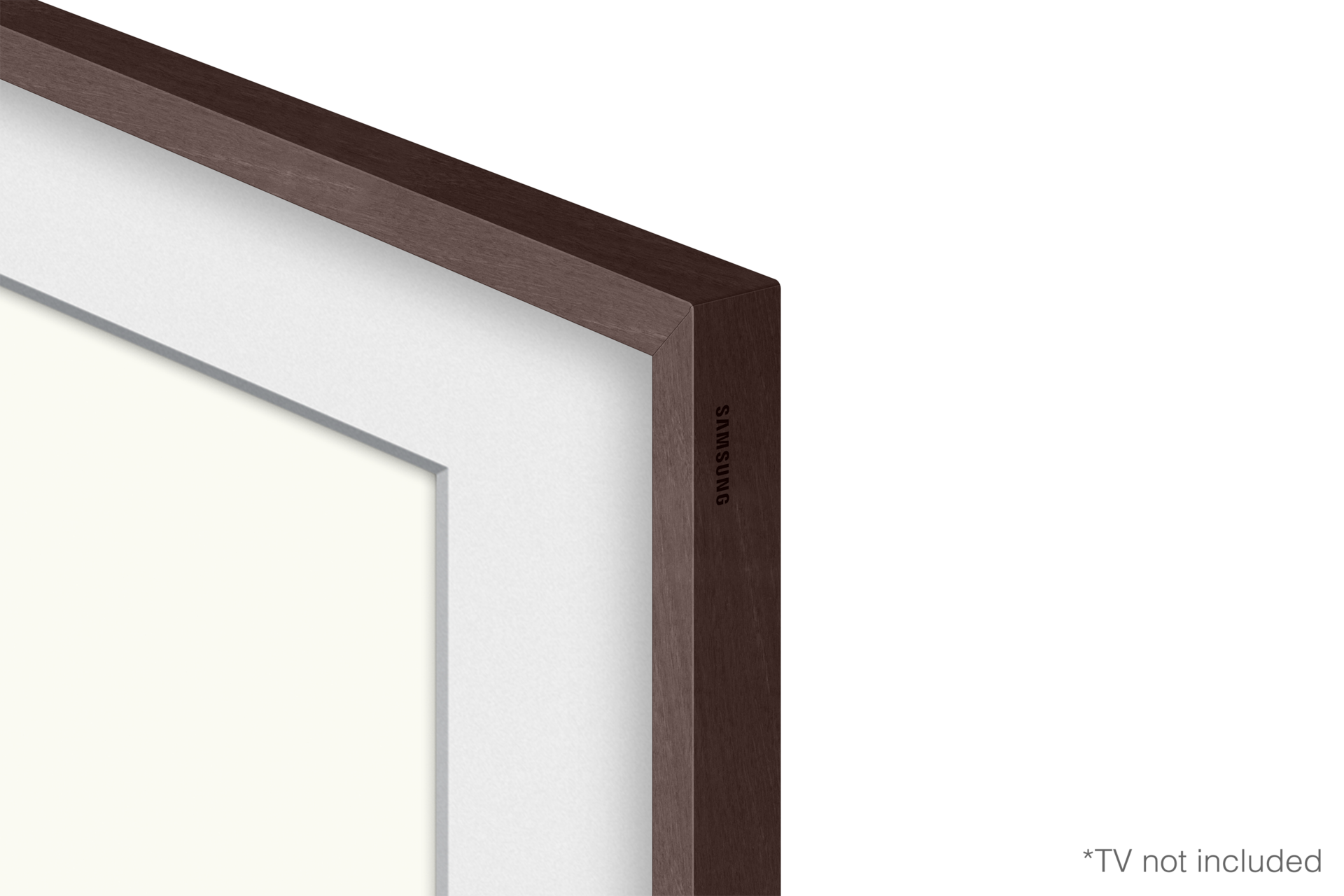 Samsung The Frame Verwisselbare Lijst 50 inch Walnootlook