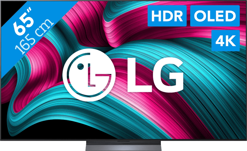 LG C5 OLED65C54LA - 65 inch - 4K OLED Evo - 2025 - Smart TV