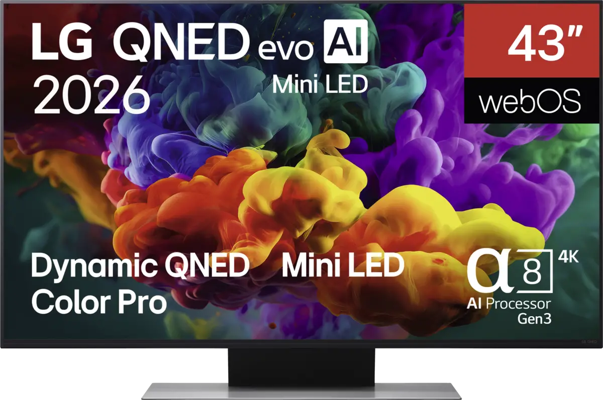 LG 43QNED87B6A QNED evo Mini-LED 4K Smart TV (2026)
