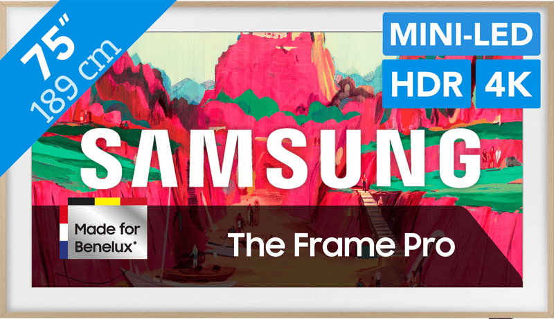 Samsung The Frame Pro QE75LS03FW 75 Inch 4K Neo QLED 2025