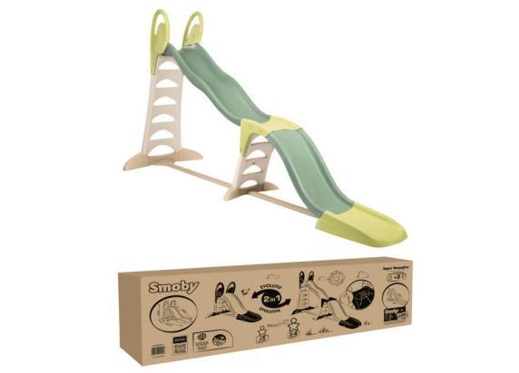 Smoby Life Glijbaan Super Megagliss 2-in-1 peuter voor buiten