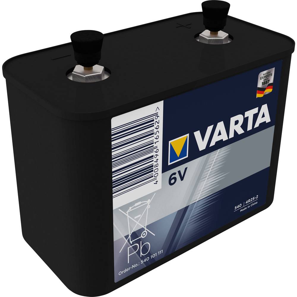 Varta 6V 4R25 batterij voor continugebruik
