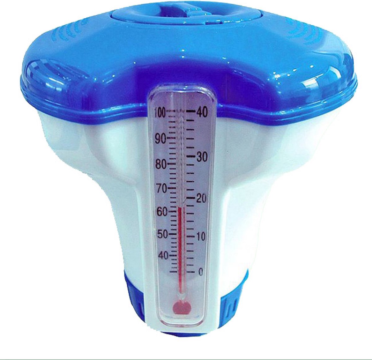 Summer Fun chloordrijver met thermometer voor tabletten van 20g