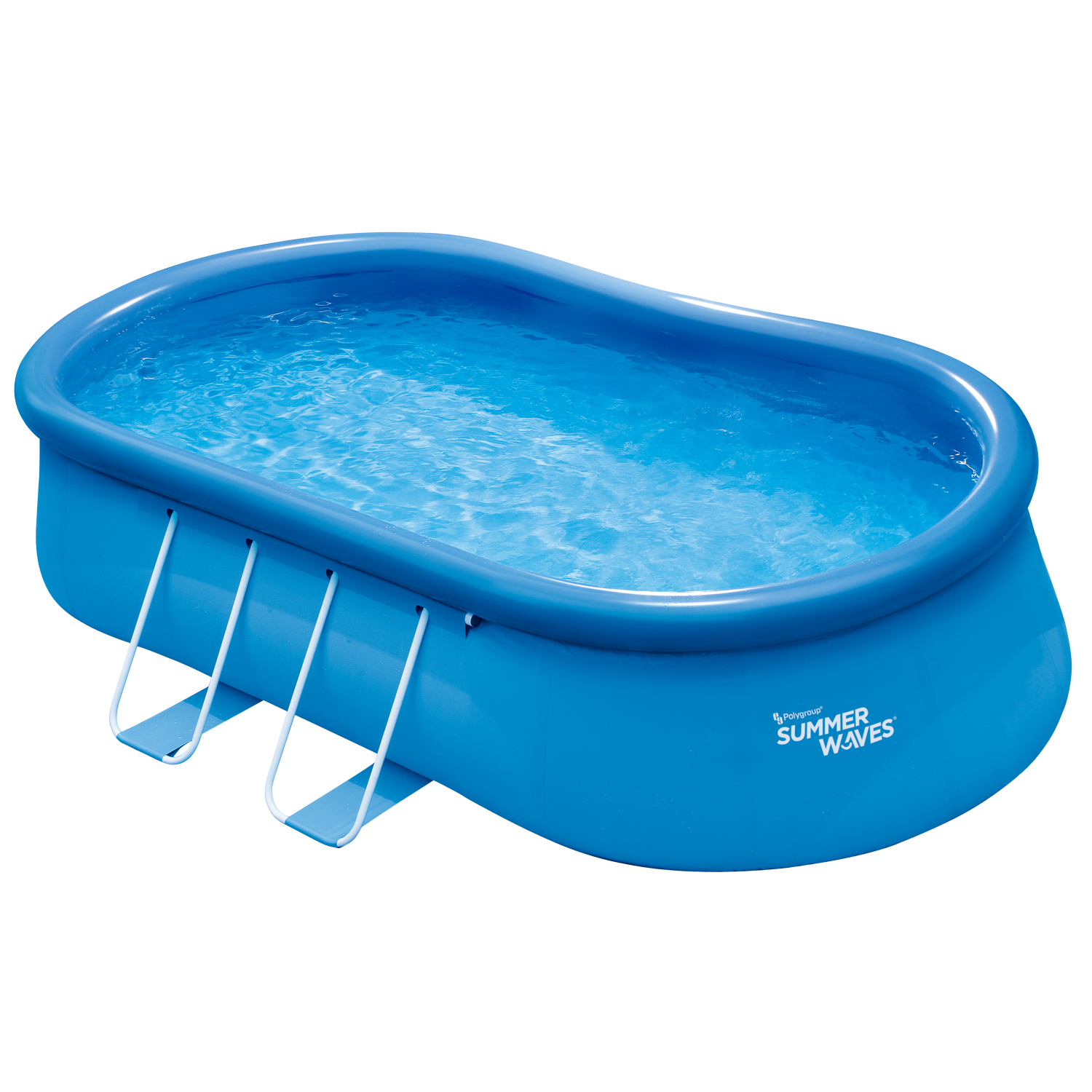 Summer Waves Quick Set Oval Zwembad 457 x 305 x 107 cm met filterpomp