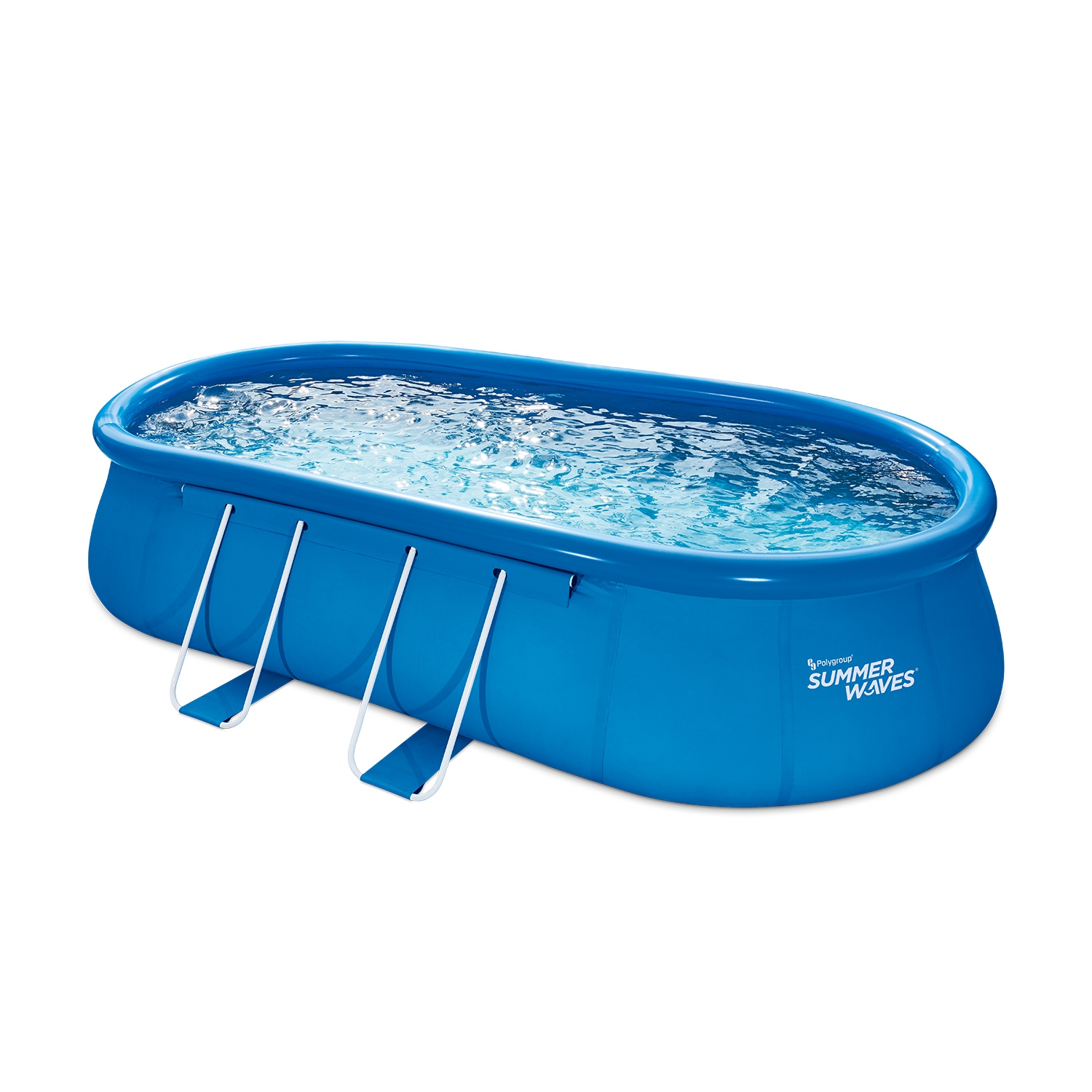 Summer Waves Quick Set Ovaal Zwembad 610 x 366 x 122 cm - Inclusief filterpomp