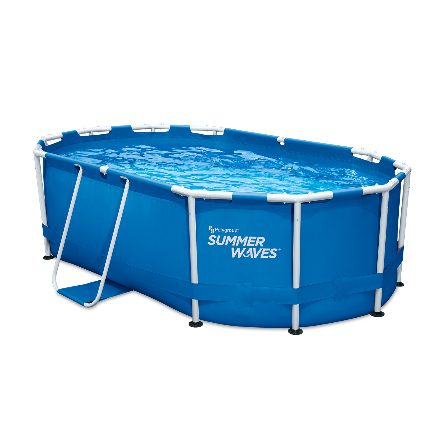 Summer Waves Zwembad Active Oval Frame 300 x 200 x 84 cm - Blauw