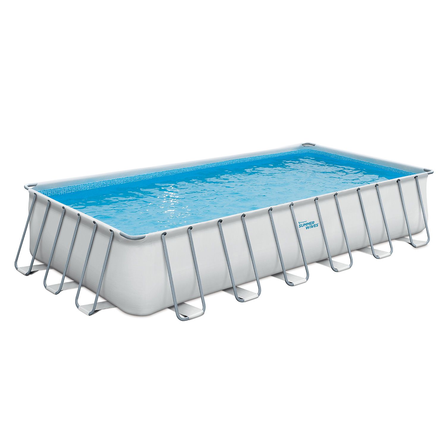 Summer Waves Elite Frame Zwembad rechthoekig 732 x 366 x 132 cm - Wit