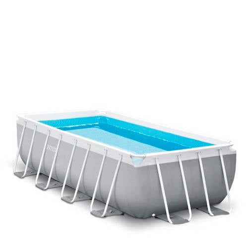 Intex Prism Frame rechthoekig opzetzwembad set met filterpomp
