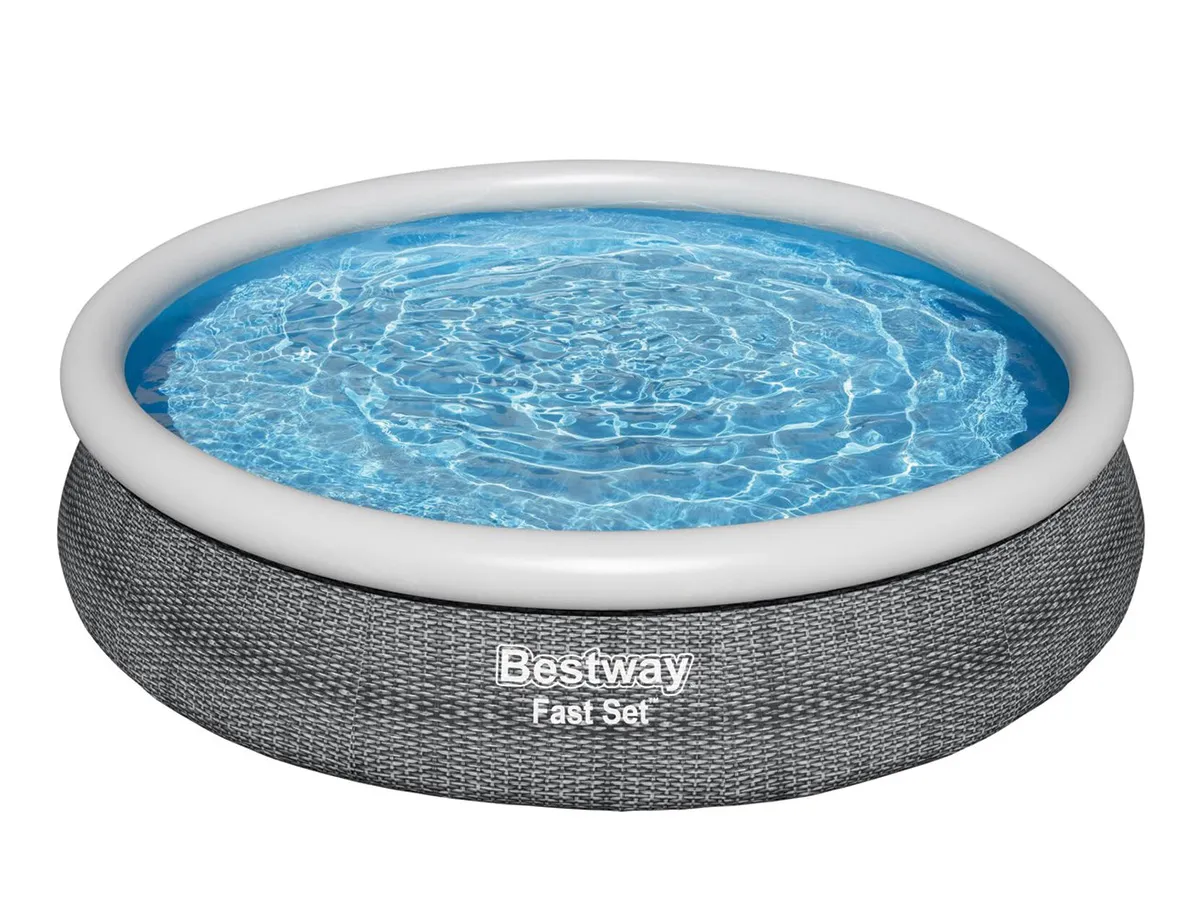 Bestway Zwembad Fast Set rond 366x76 cm met filterpomp