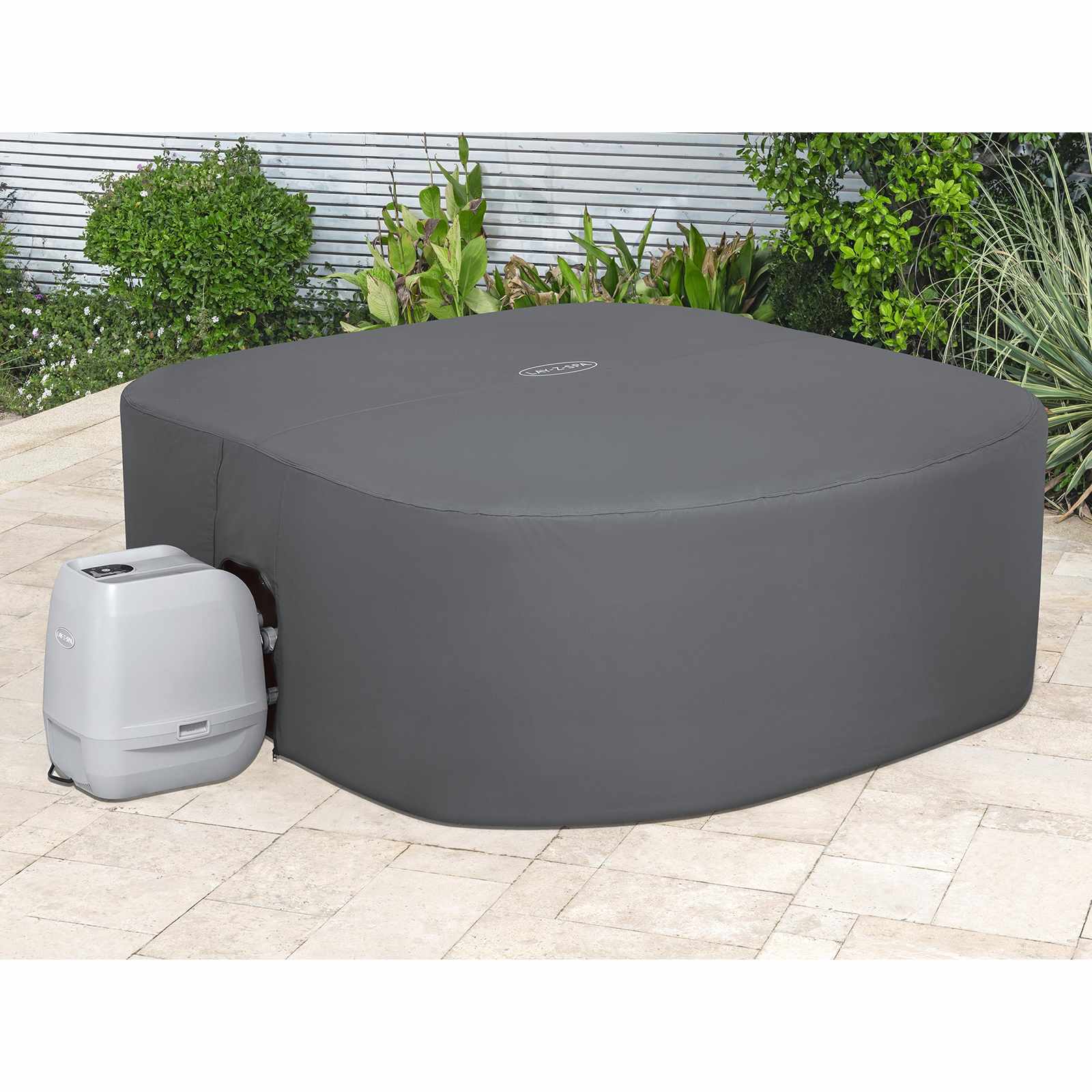 Bestway Hoes Grijs 201 x 201 x 80 cm PVC en POM
