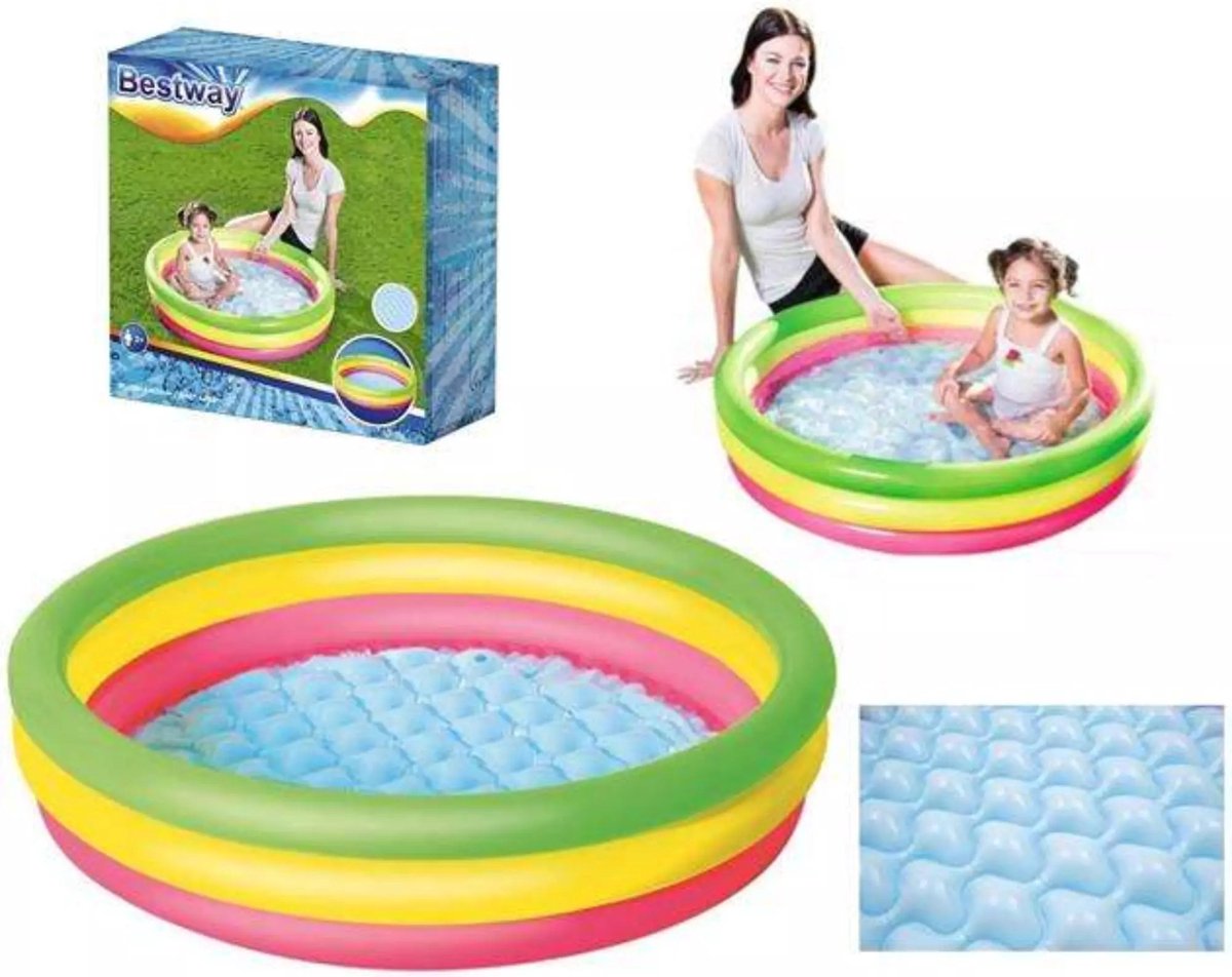 Bestway Kinderzwembad 102 x 25 cm rond