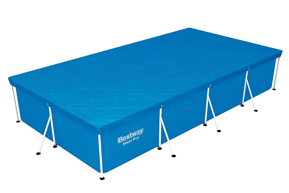 Bestway Afdekzeil Flowclear 400 x 211 cm voor Steel Pro