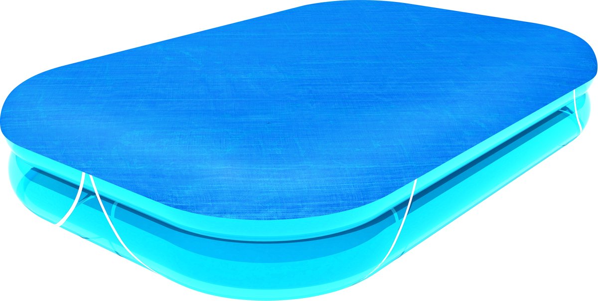 Bestway Afdekhoes family pool l262cm blauw