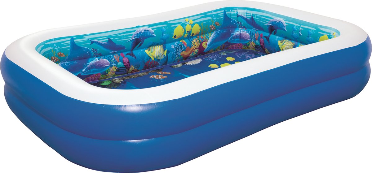 Bestway Kinder zwembad 3D Onderzee avontuur - Zeedieren 54177
