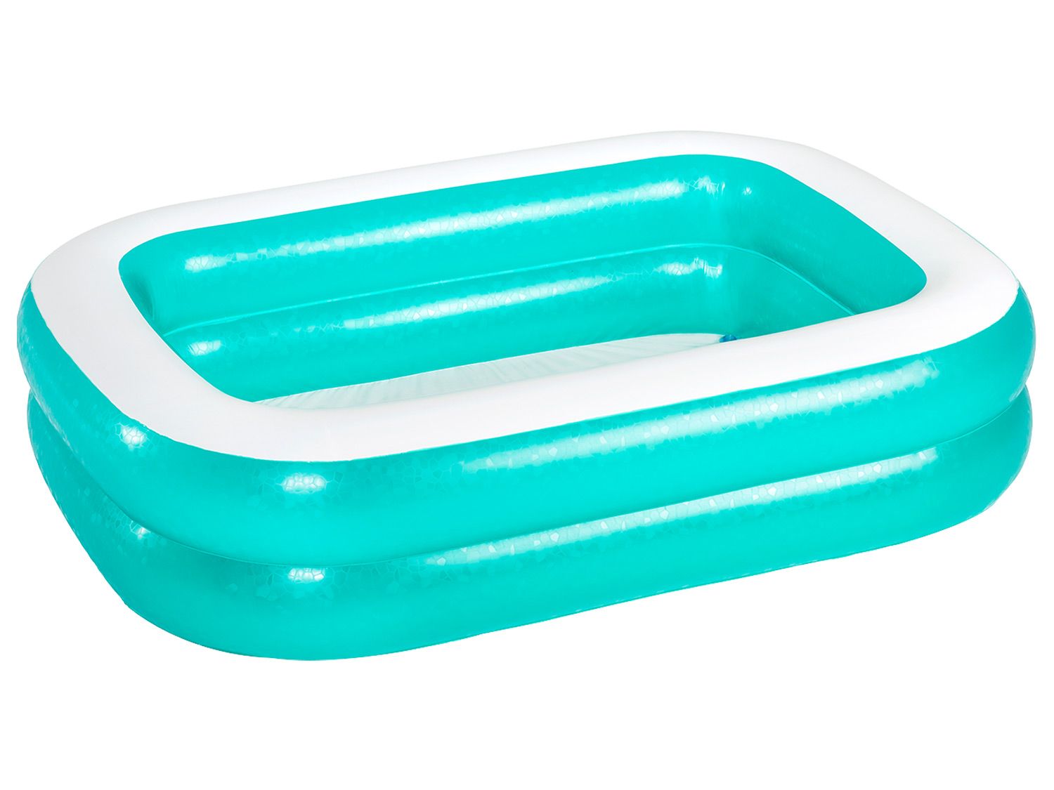Bestway vierkant opblaasbaar familiezwembad 201x150x51 cm (450L)