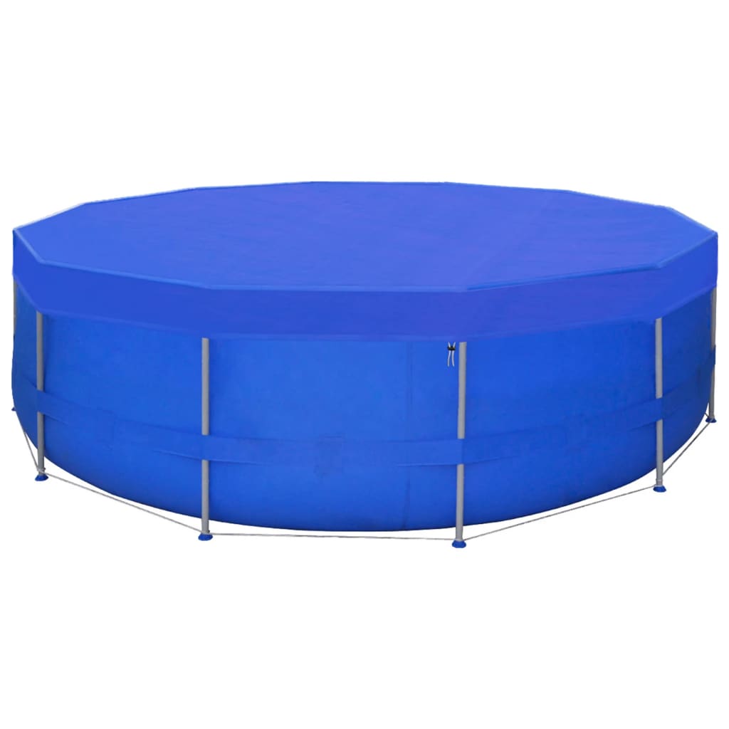 vidaXL zwembadhoezen 2 stuks rond 90 g/m² 540 cm PE