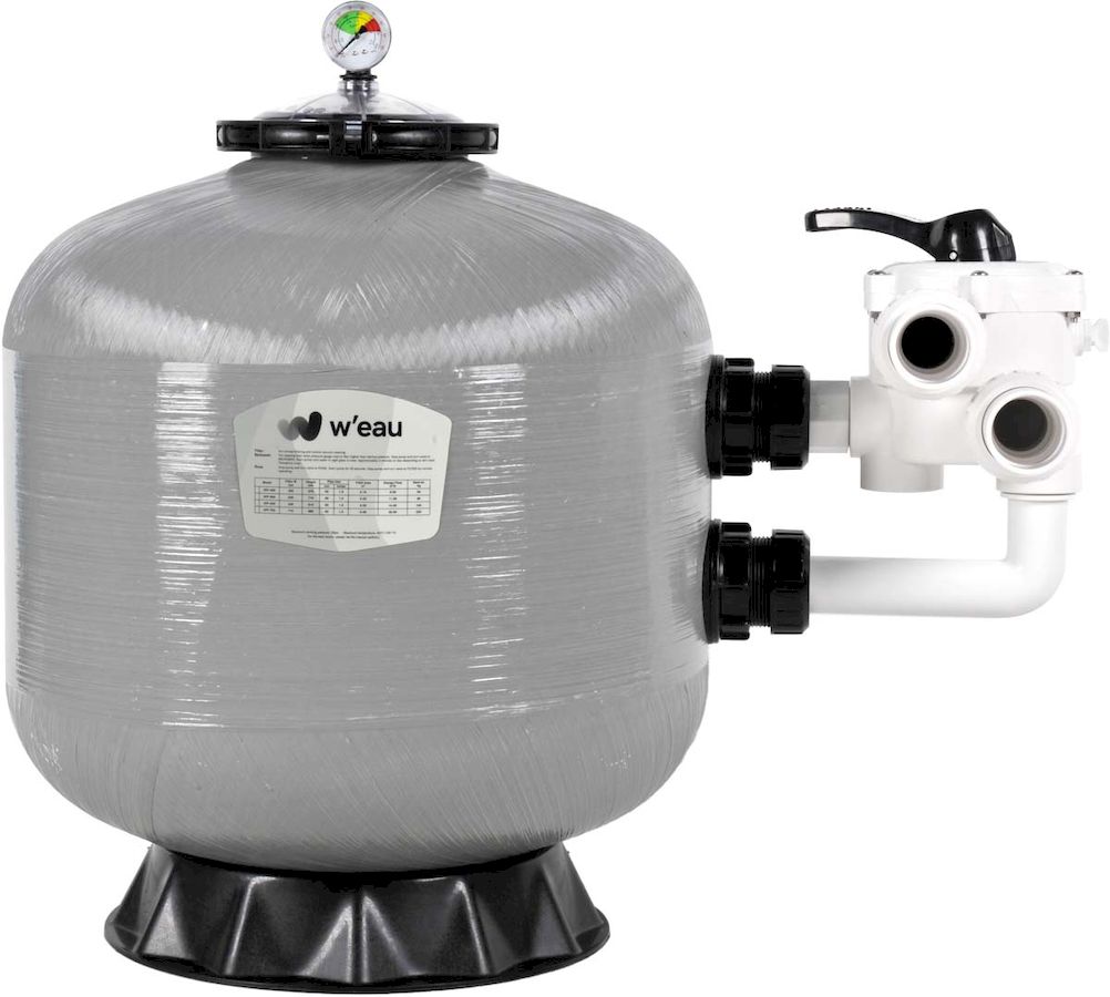 W'eau SPP-650 polyester versterkt side mount zandfilter 16m3