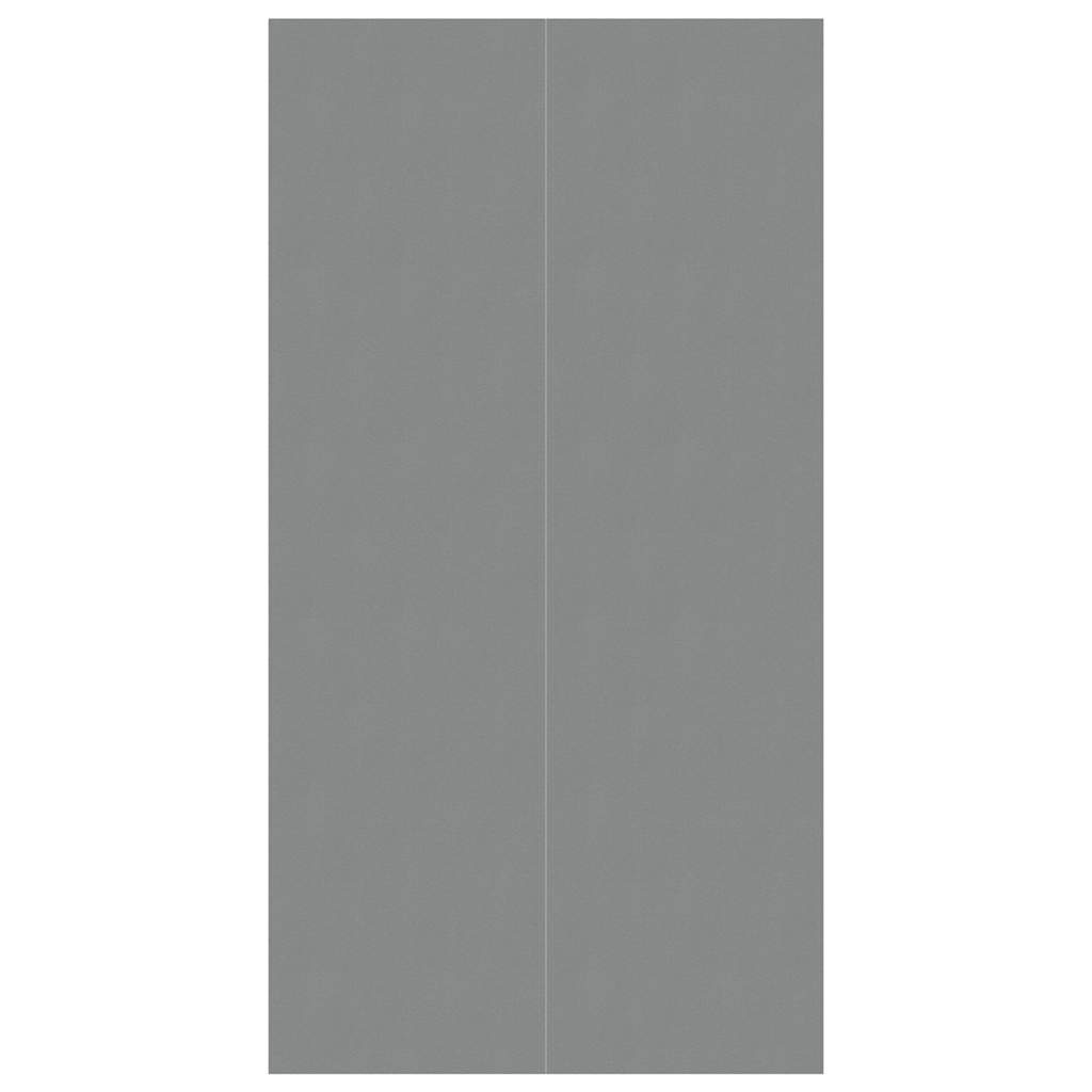 vidaXL Zwembadgrondzeil 420x220 cm polyester geotextiel lichtgrijs