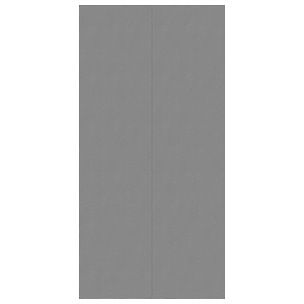 vidaXL zwembadgrondzeil 500x250 cm polyester geotextiel lichtgrijs