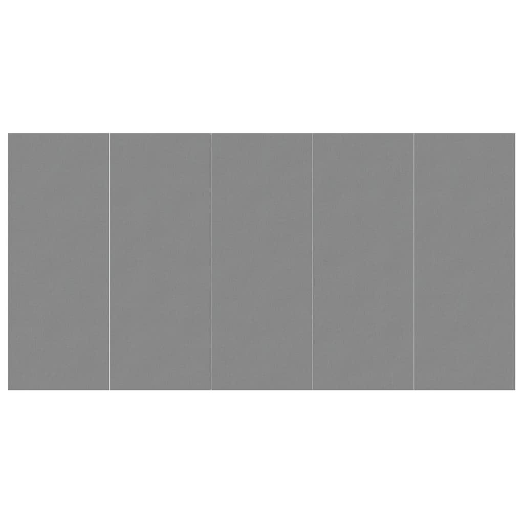 vidaXL zwembadgrondzeil 550x280 cm polyester geotextiel lichtgrijs