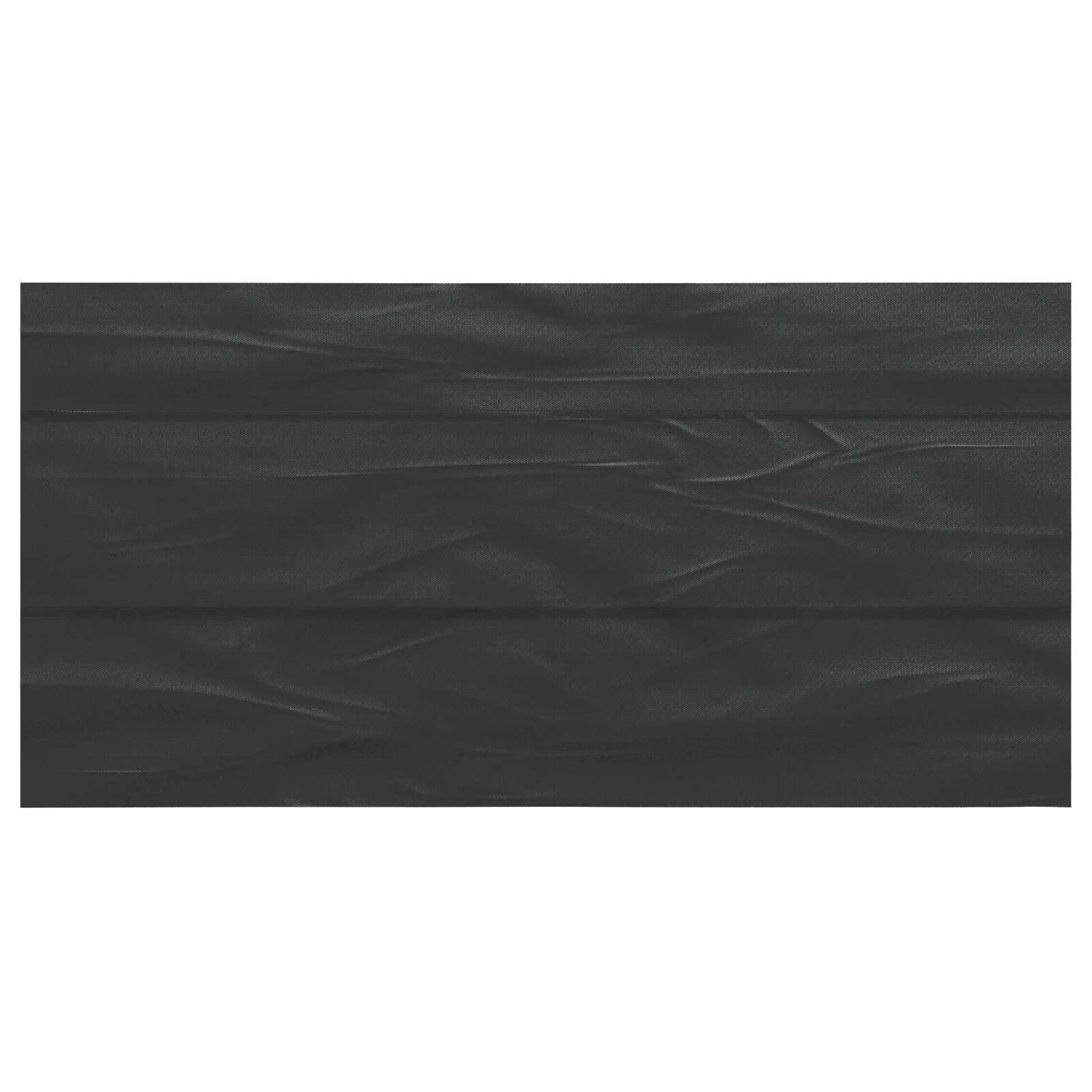 vidaXL zware zwembadafdekking zwart 488 x 244 cm PE