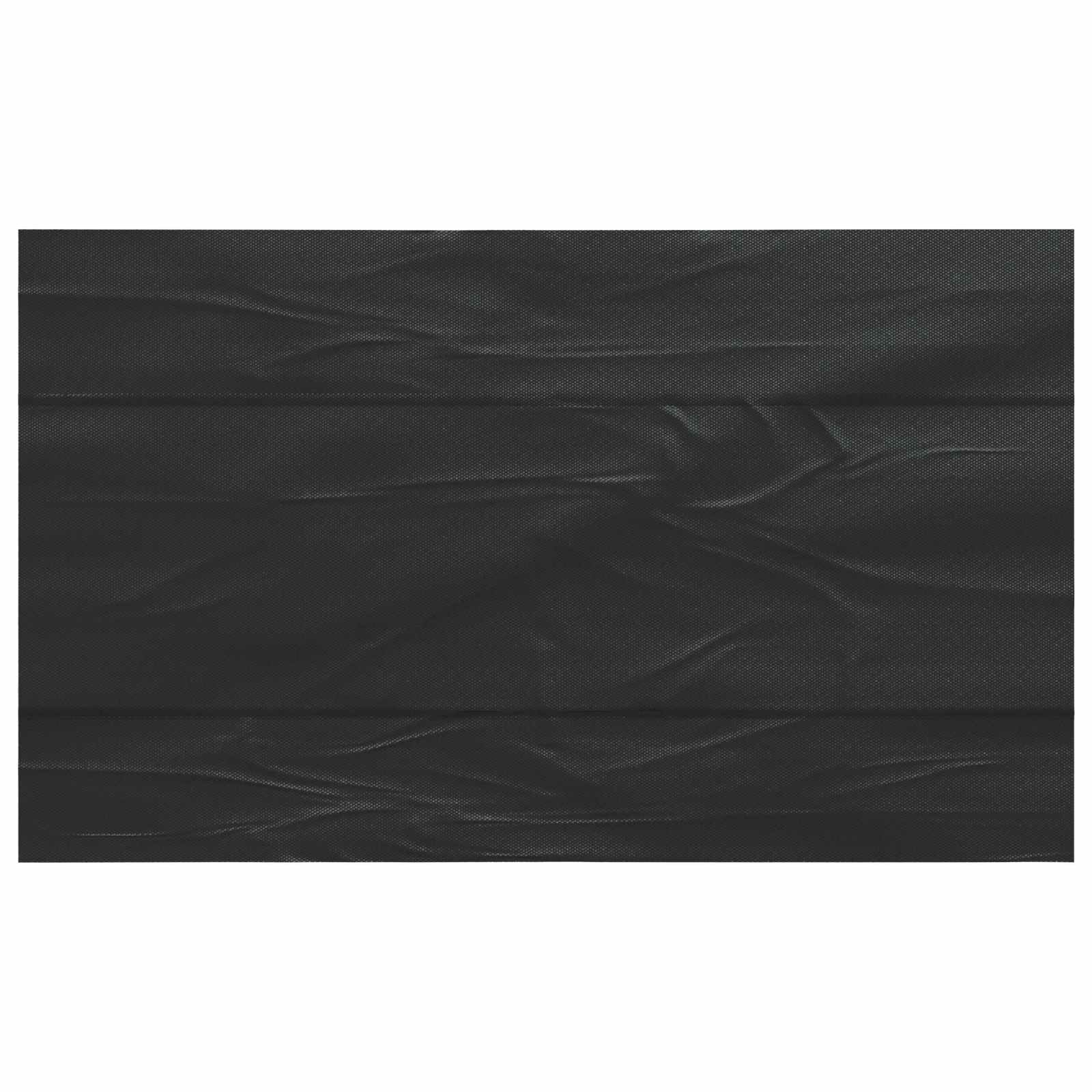 vidaXL zwembadafdekking zwart PE 500 × 300 cm