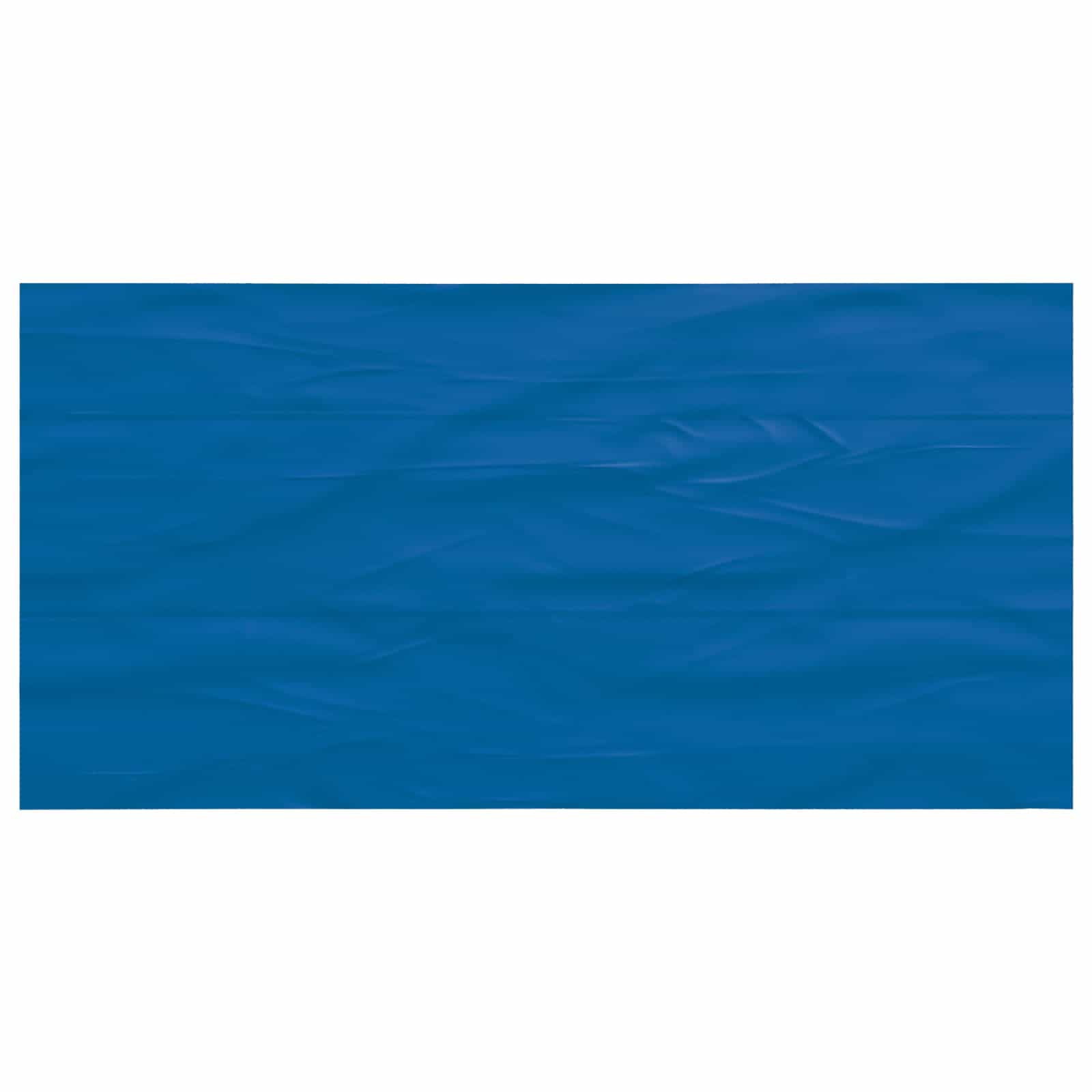 vidaXL zwembadafdekking blauw PE met luchtkamers