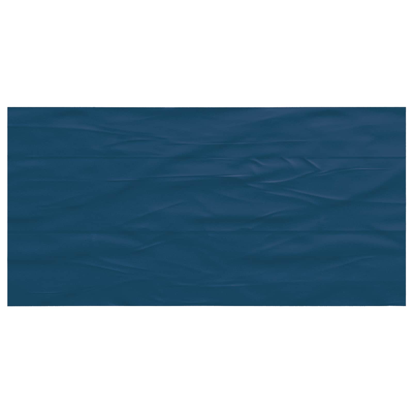 vidaXL zware zwembadafdekking zwart/blauw 450 x 220 cm PE